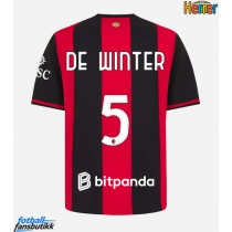 AC Milan Koni De Winter #5 Hjemmedrakt 2026-27 Kortermet